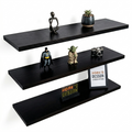 Kit de 3 Repisas Flotantes de 50cm x 15cm Decoración Moderna
